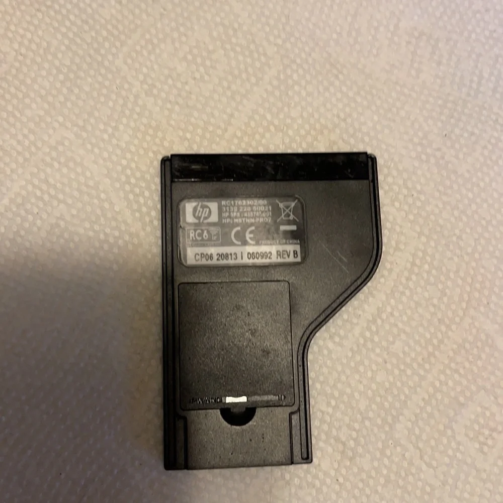 HP remote control